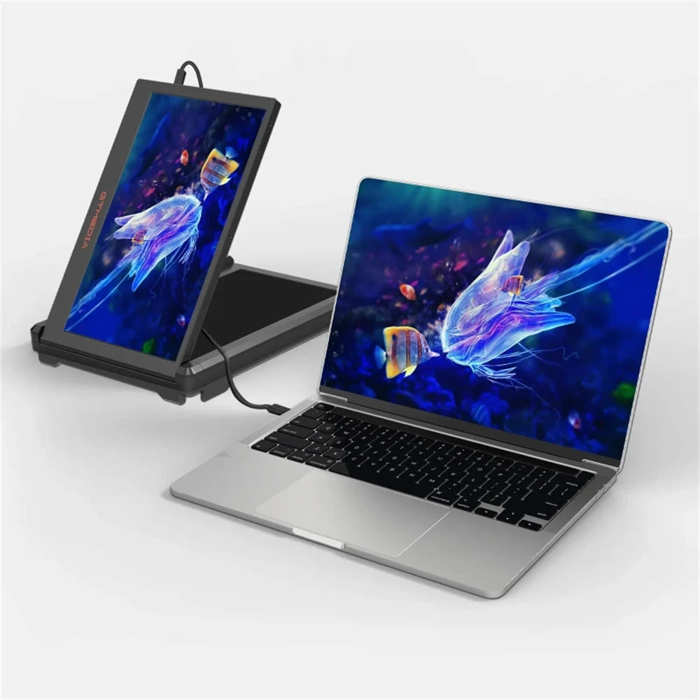 GTMEDIA 11.6 Inch Triple Portable Monitor Dual Extender