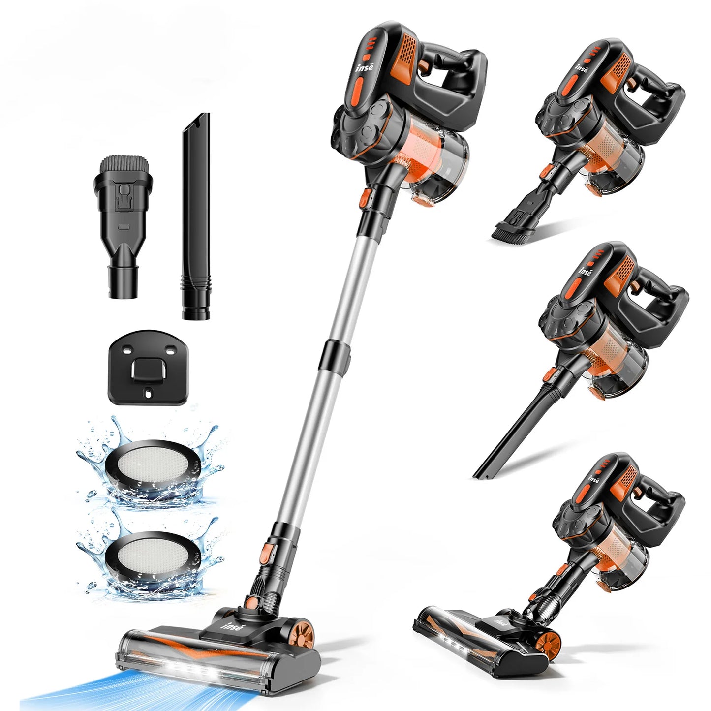 INSE V770 Cordless Stick Vacuum Cleaner