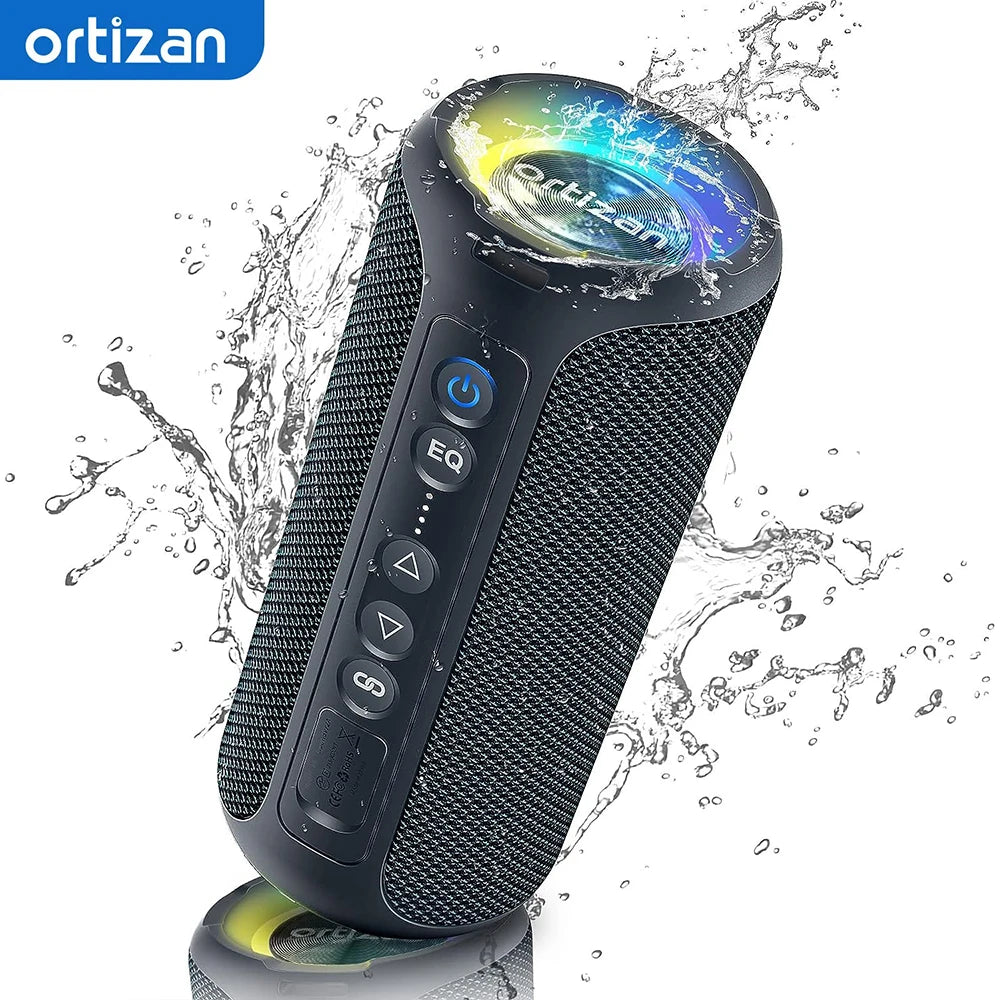 ORTIZAN 40W Wireless Bluetooth Speaker IPX7 Waterproof