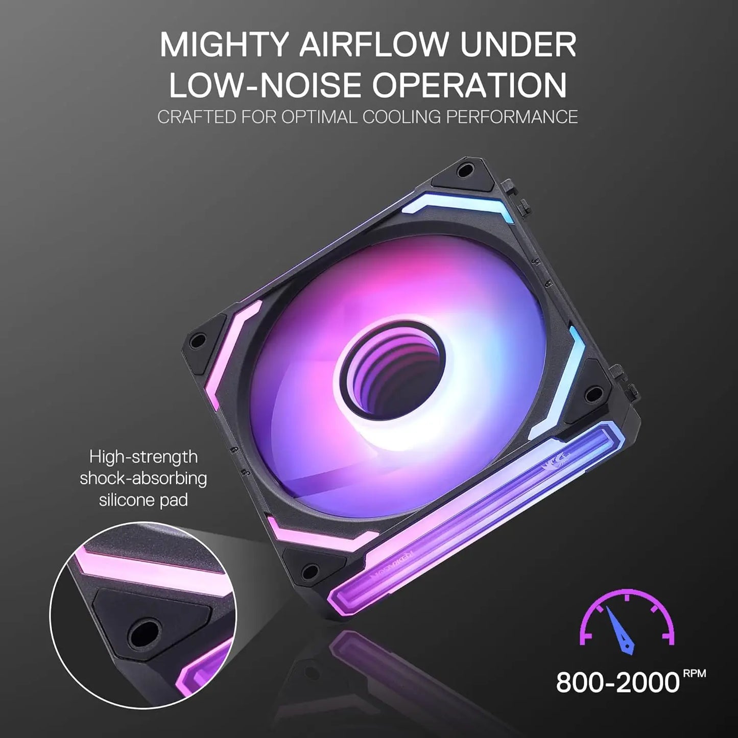 Redragon PC Case Fan GCF012 Standard 120mm