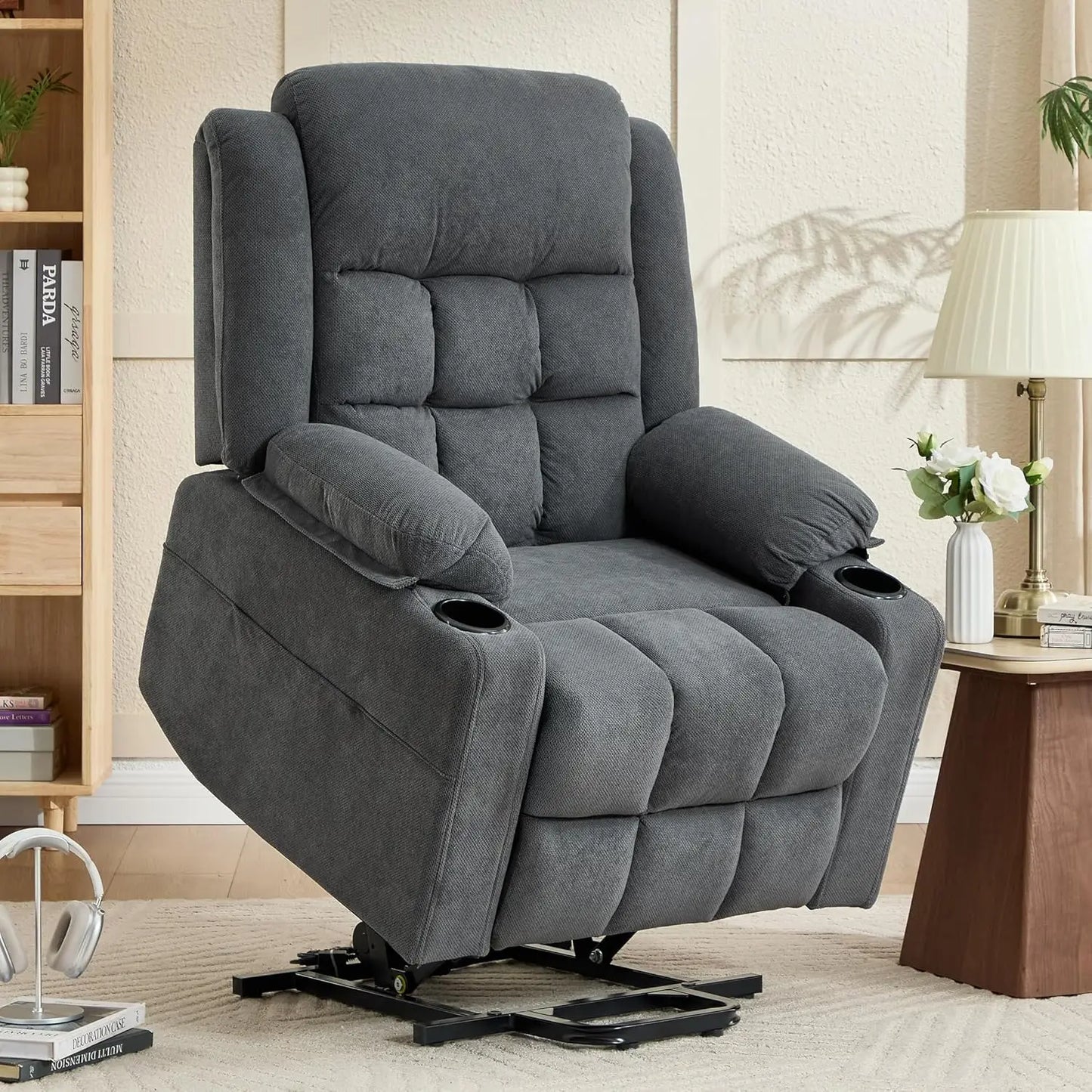 Electric Power Lift Recliner Chair Sofa with Massage and Heat