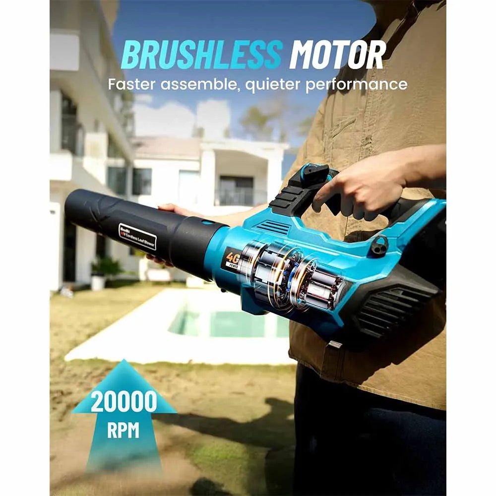 Seesii 40V Brushless Electric Turbo Blower 680CFM