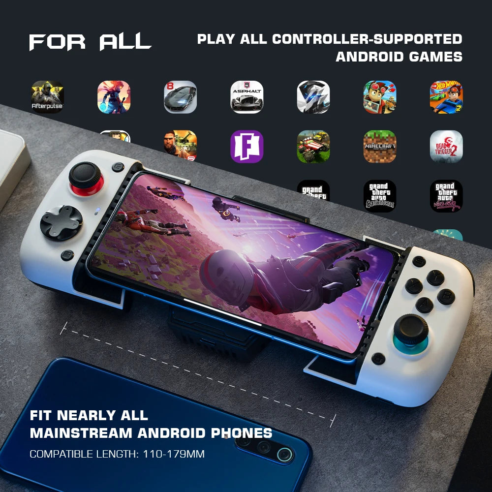 GameSir X3 Pro Gamepad Mobile Phone Controller with Cooling Fan for Cloud Gaming Xbox Game Pass, STADIA, xCloud, GeForce Now