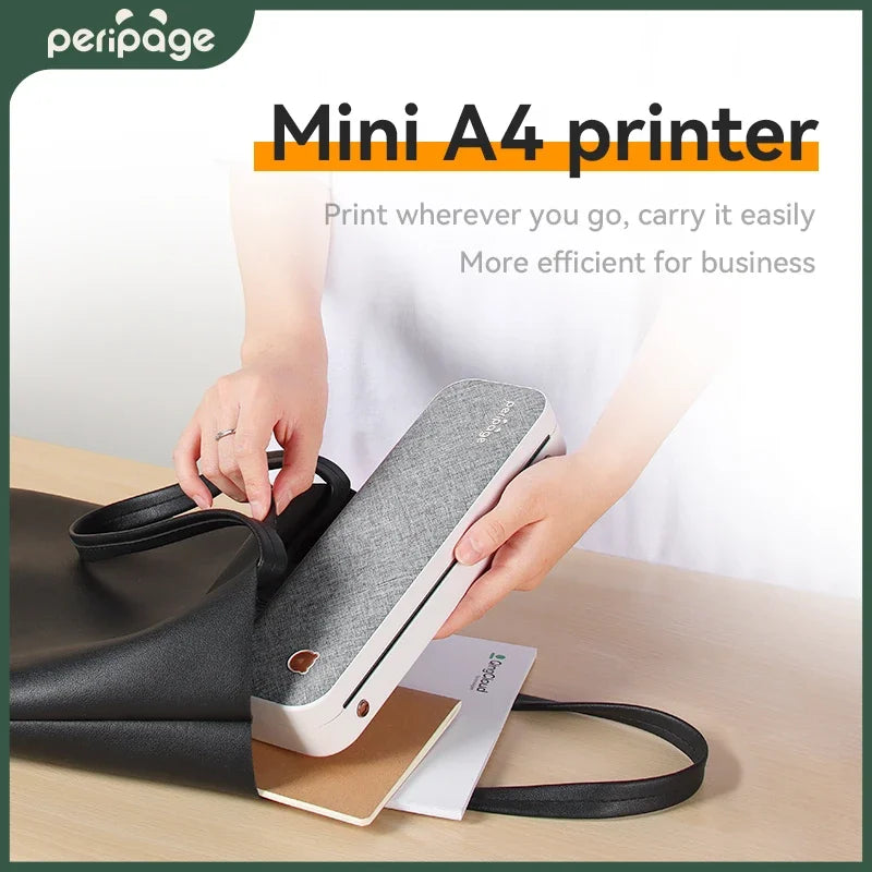 Peripage A40 Portable Printer Inkless Thermal Label Printer