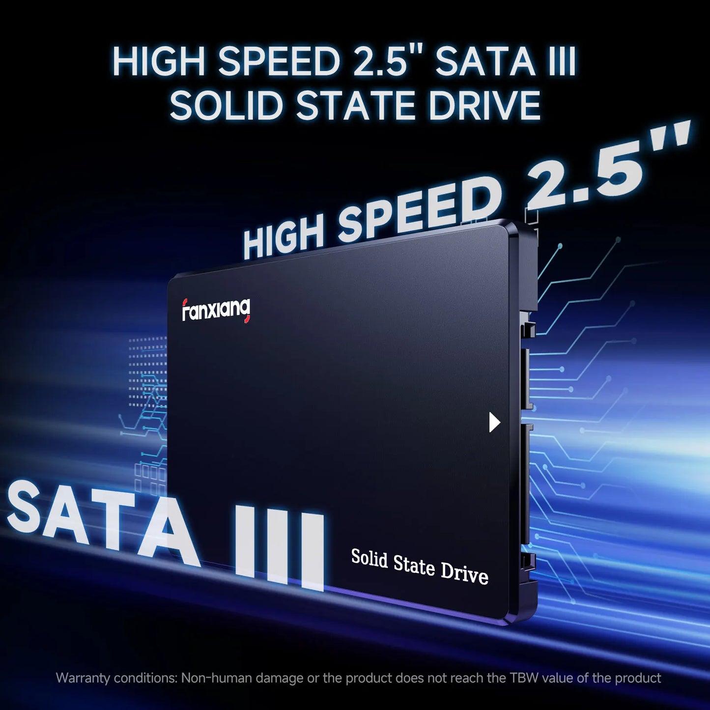 Fanxiang SSD S101Q 2.5" SATA SSD 4TB 560MB/s Hard Drive