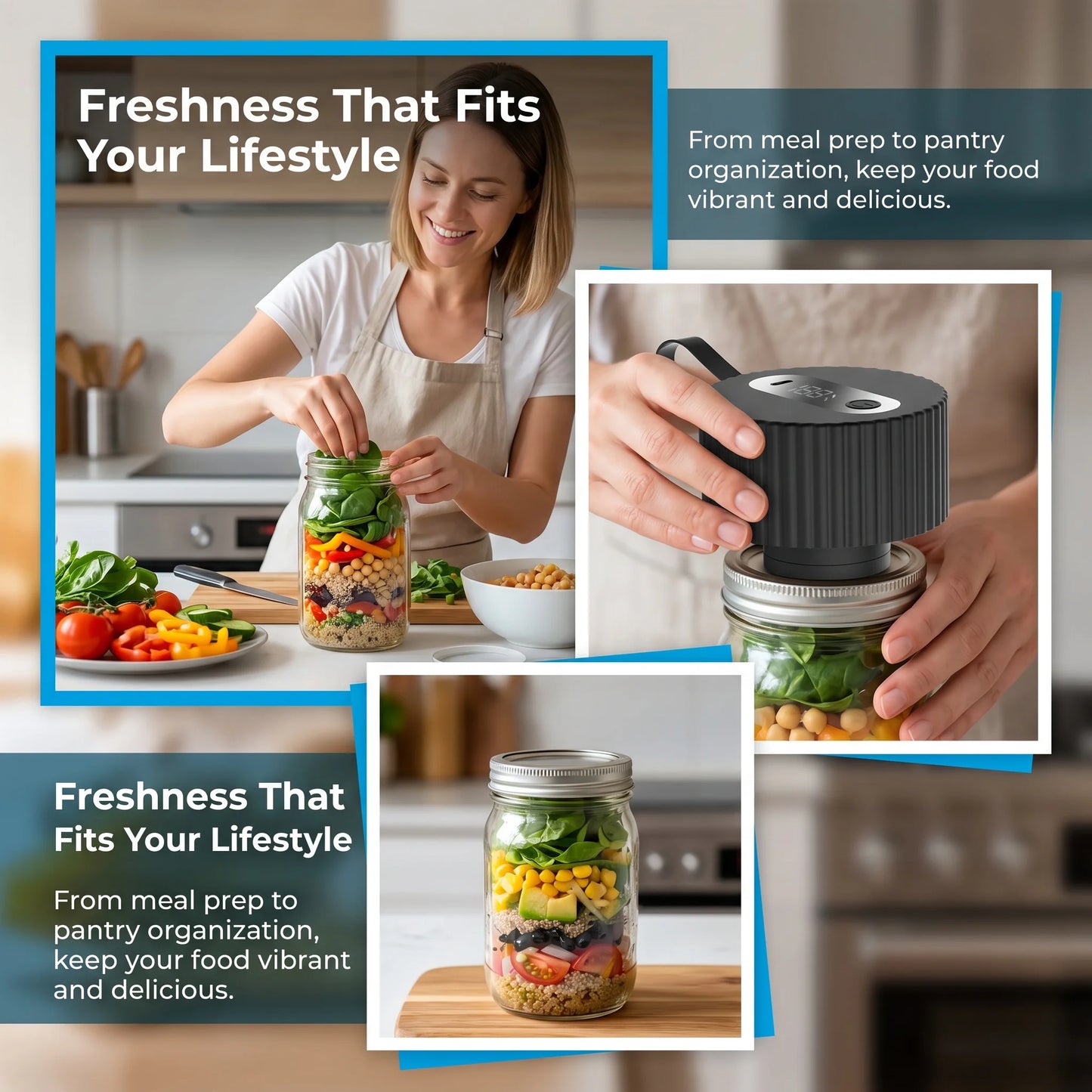 Three In One Electric Mason Jar Sealing Machine