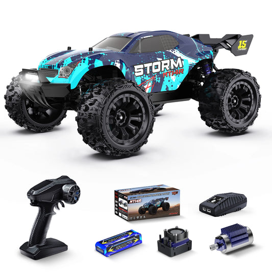 JIUSI MT14R 1/14 Scale Fast Brushless RC Truck 4X4