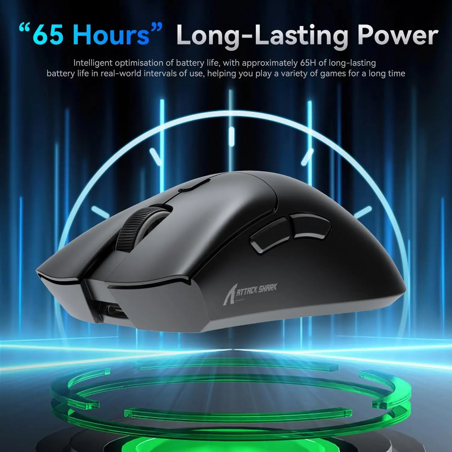 MAMBASNAKE x ATTACK SHARK R1 59g SUPERLIGHT Mouse