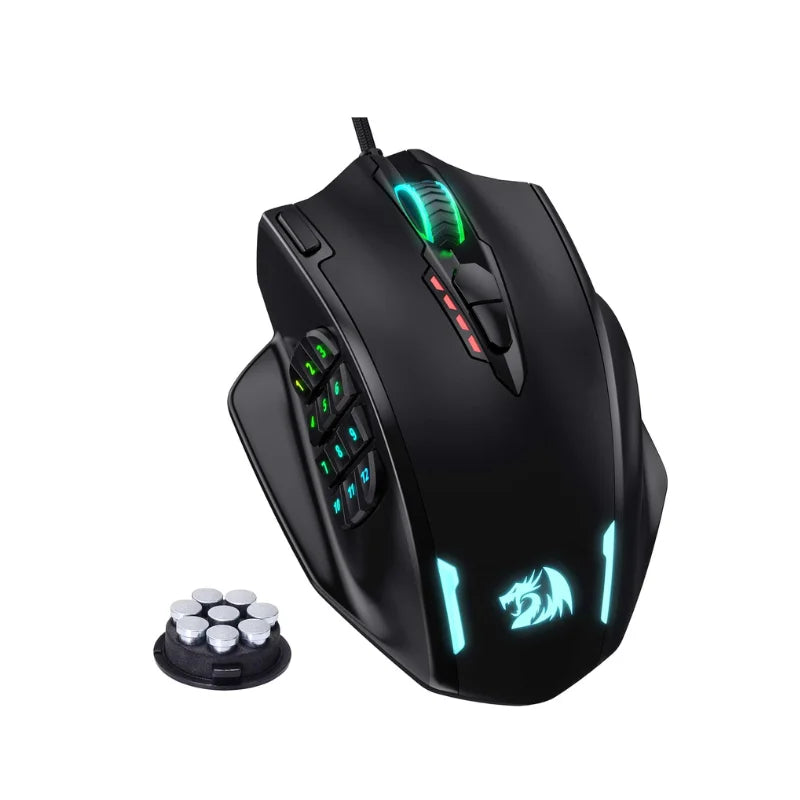 Redragon M908 RGB Backlight LED USB Wired Gaming Mouse