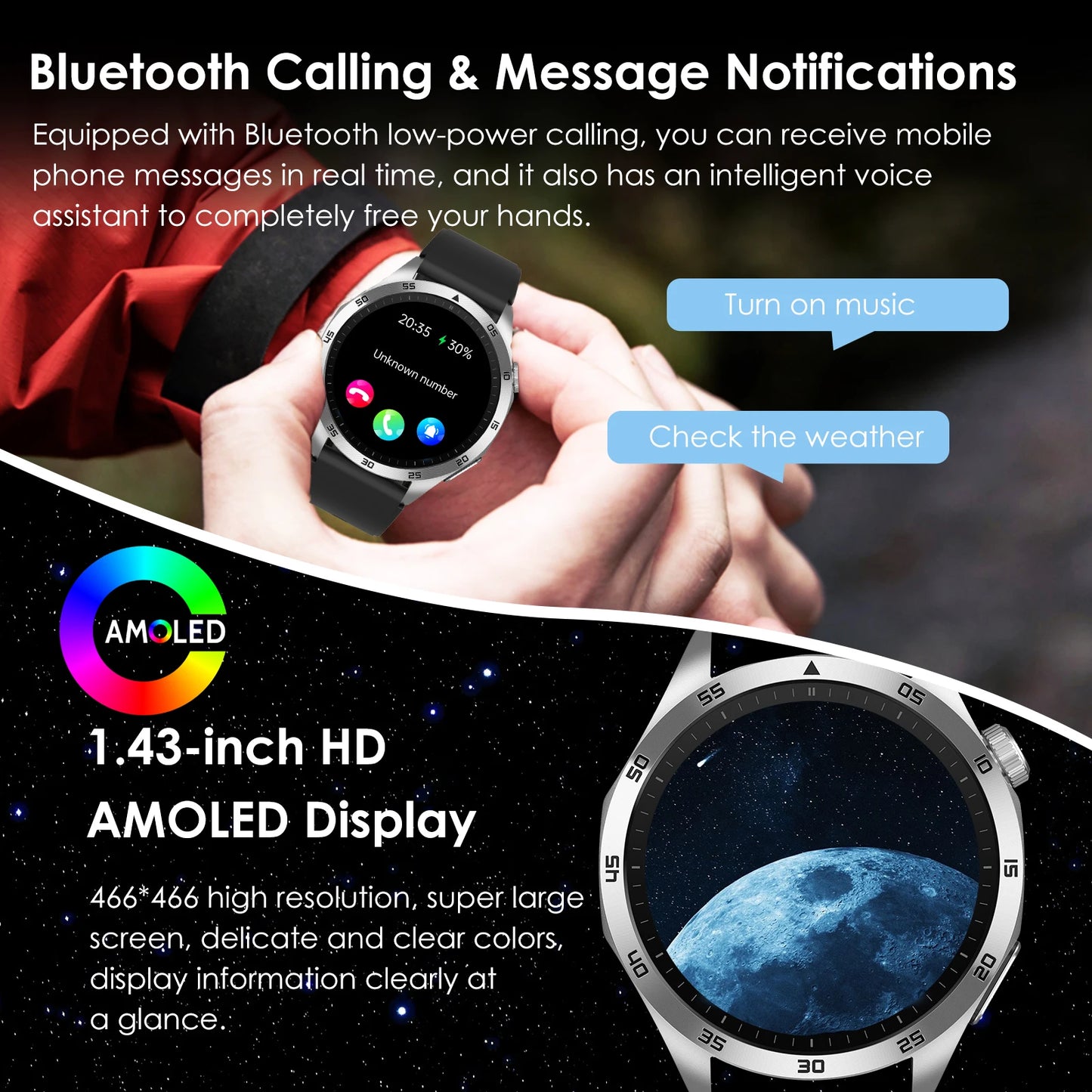 Marsyu 2026 New Nursing Grade Smart Watch