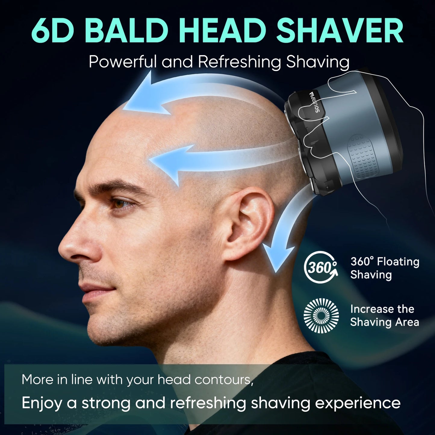 Solimpia Head Shavers for Bald Men