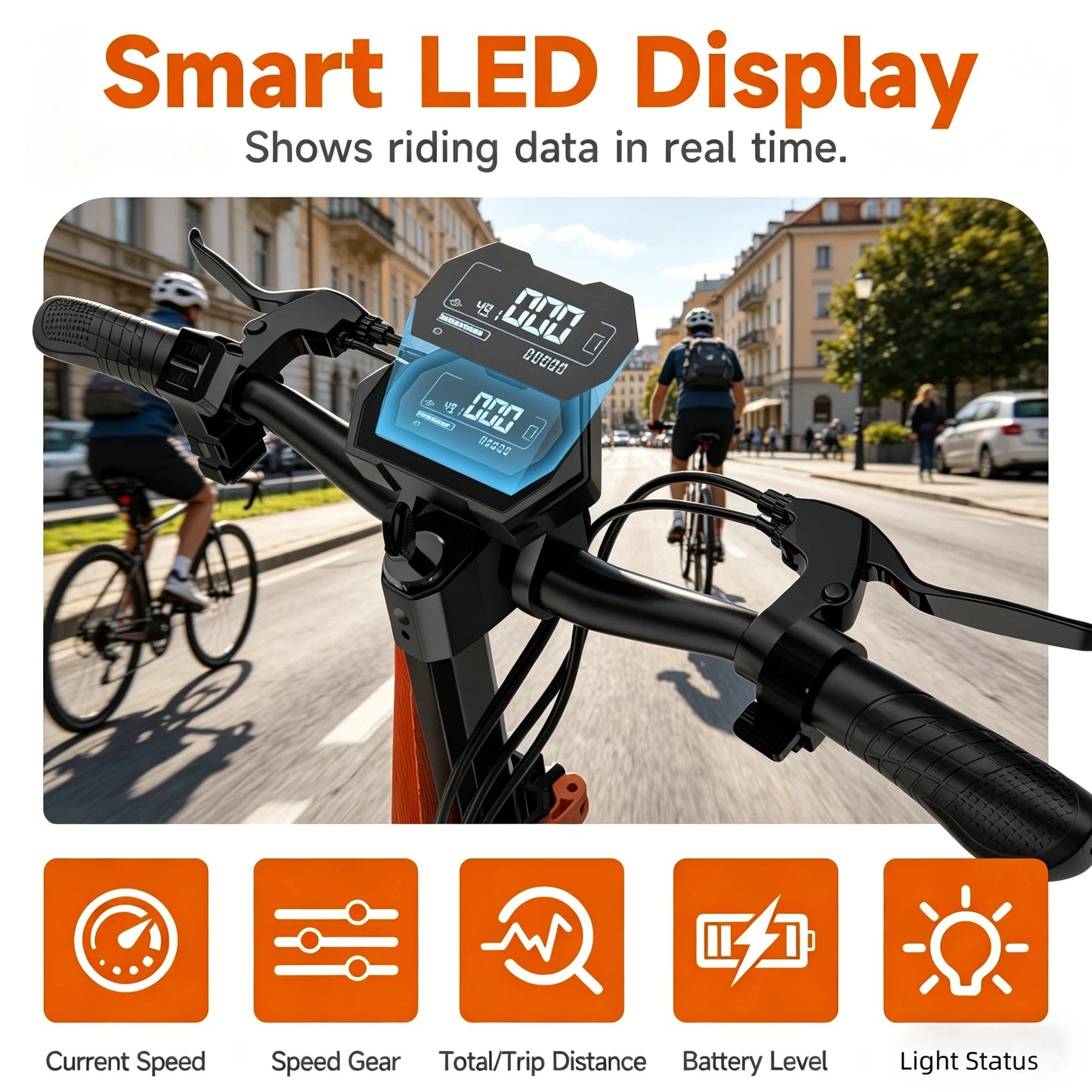 BIkydom Electric Scooter for Adults, 1000W Motor