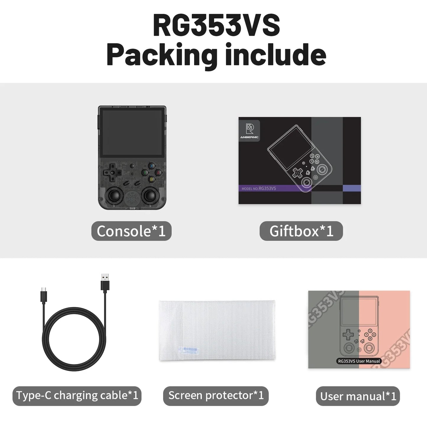 ANBERNIC RG353V RG353VS Handheld Game Console