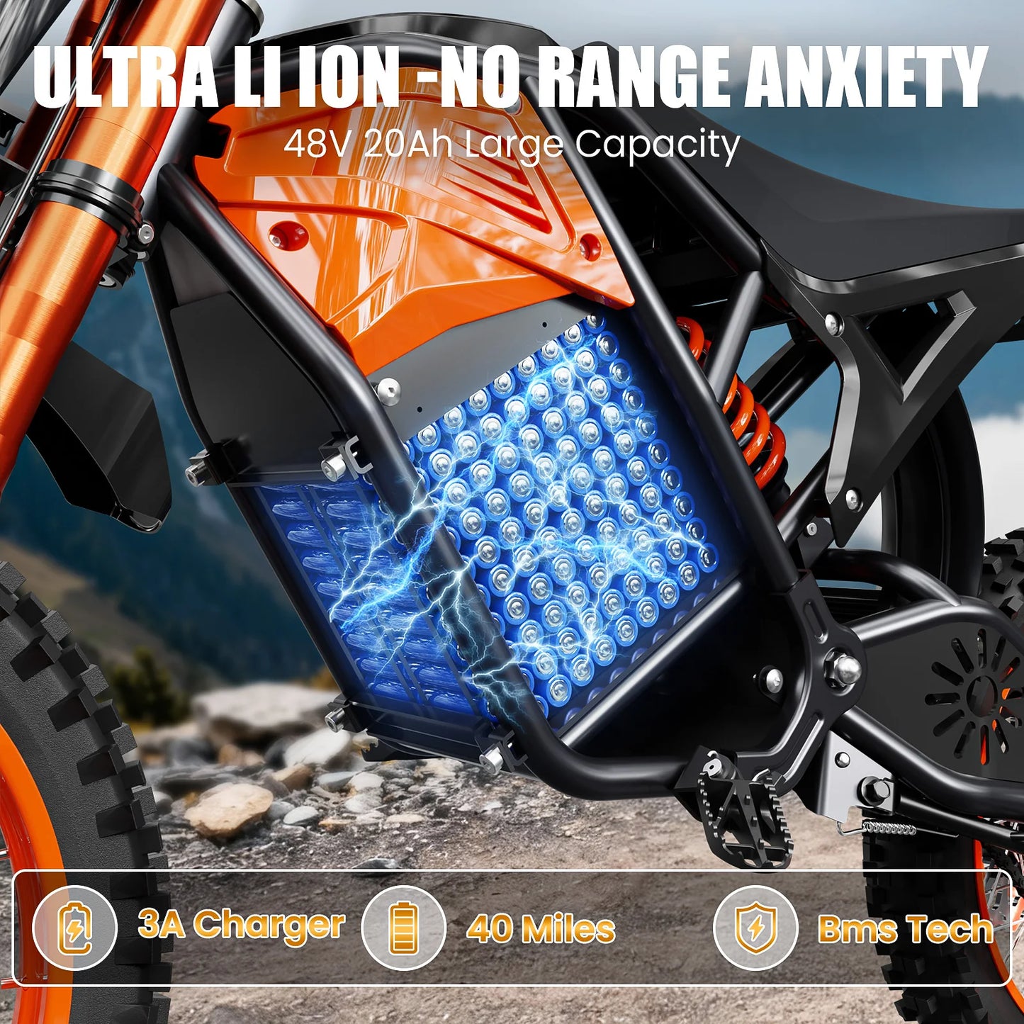 Spacewalk Electric Dirt Bike for Adults