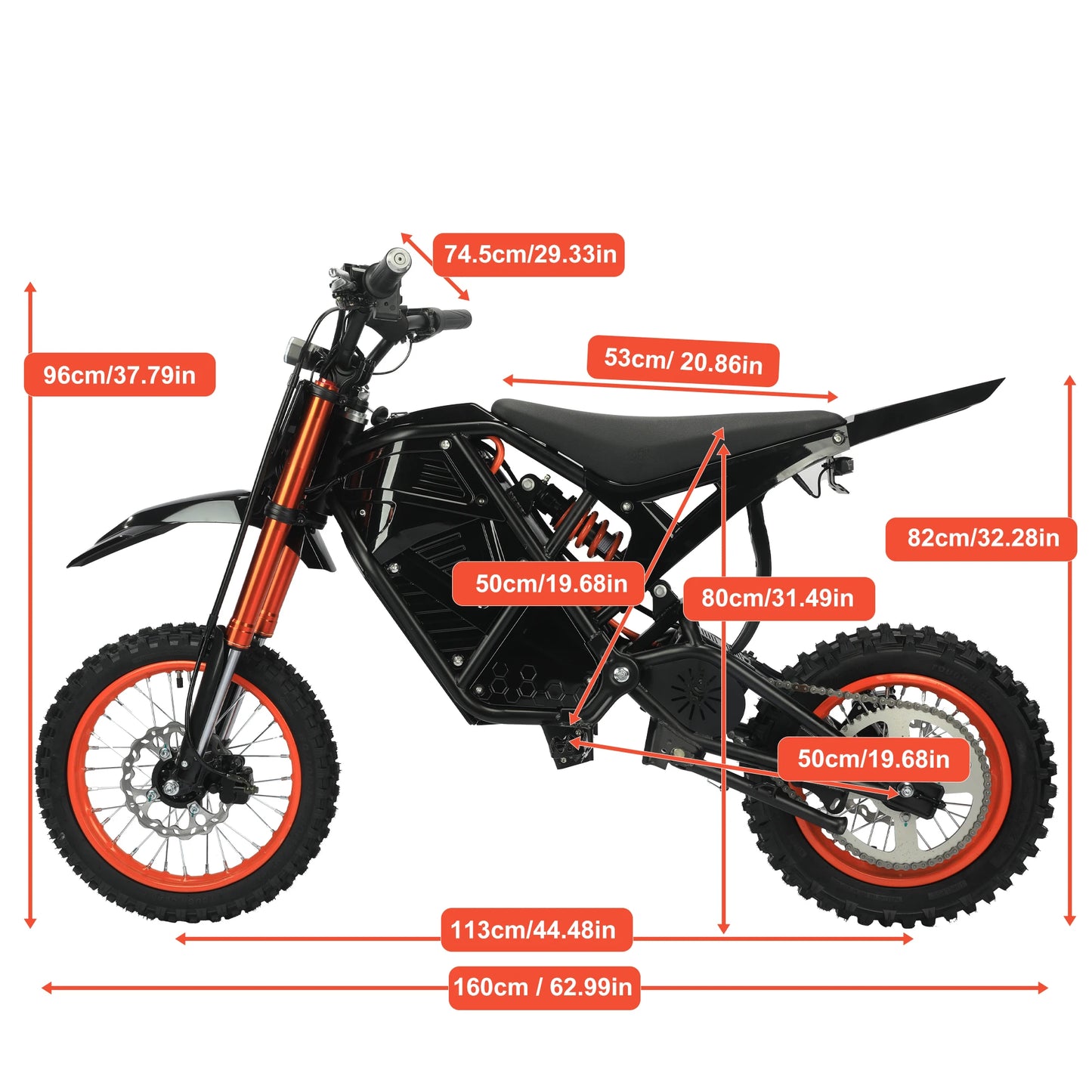 Xtion 2000W Electric Dirt Bike for Teens & Adults