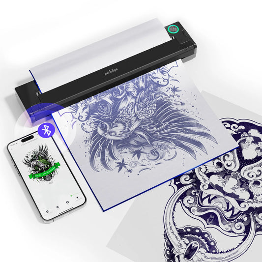 PeriPage P90 Wireless Tattoo Transfer Stencil Printer