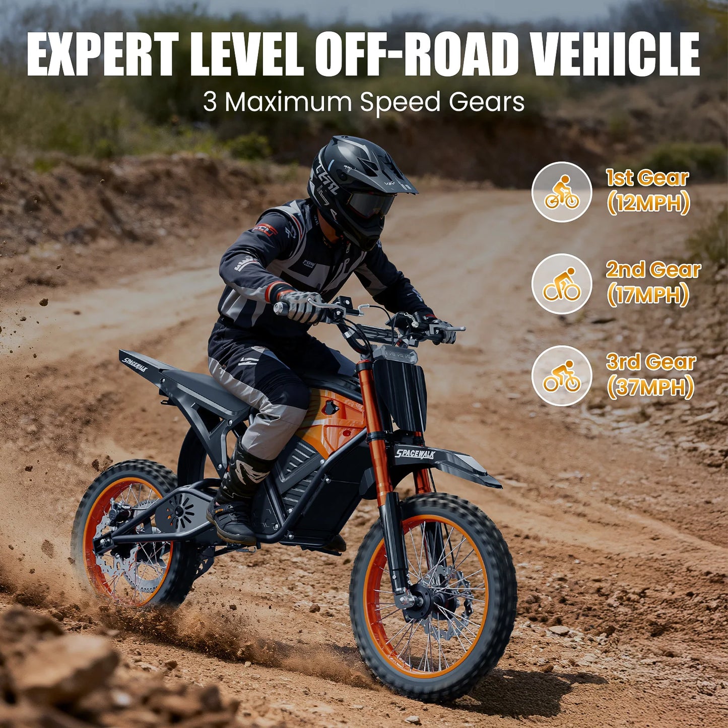 Spacewalk Electric Dirt Bike for Adults