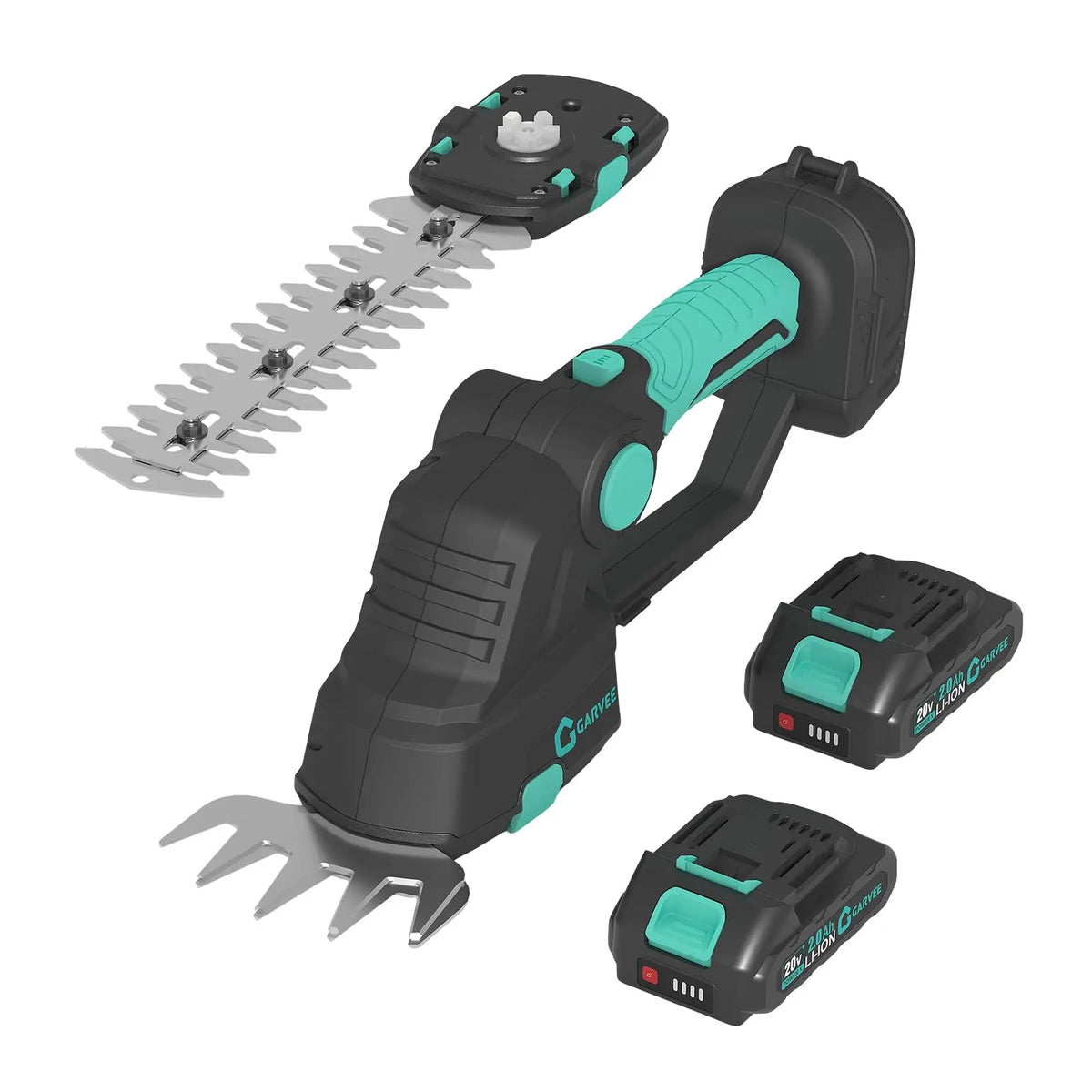 HiMISS 2-in-1 Cordless Grass Shear Hedge Trimmer