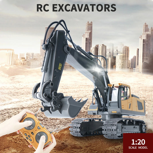 RC Excavator 1/20 2.4GHz 11CH RC Construction