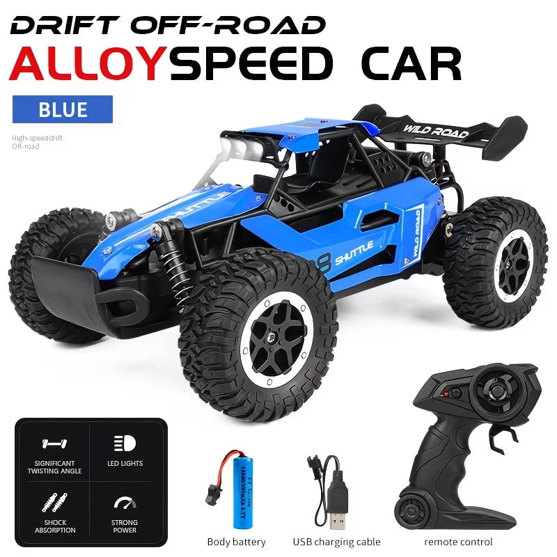 ZNLYRION 1:16 Alloy RC Off Road Car 2.4G Wireless Remote Control