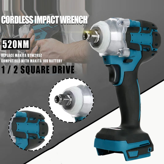 Magnitt 1/2"  520NM Brushless Cordless Electric Impact Wrench
