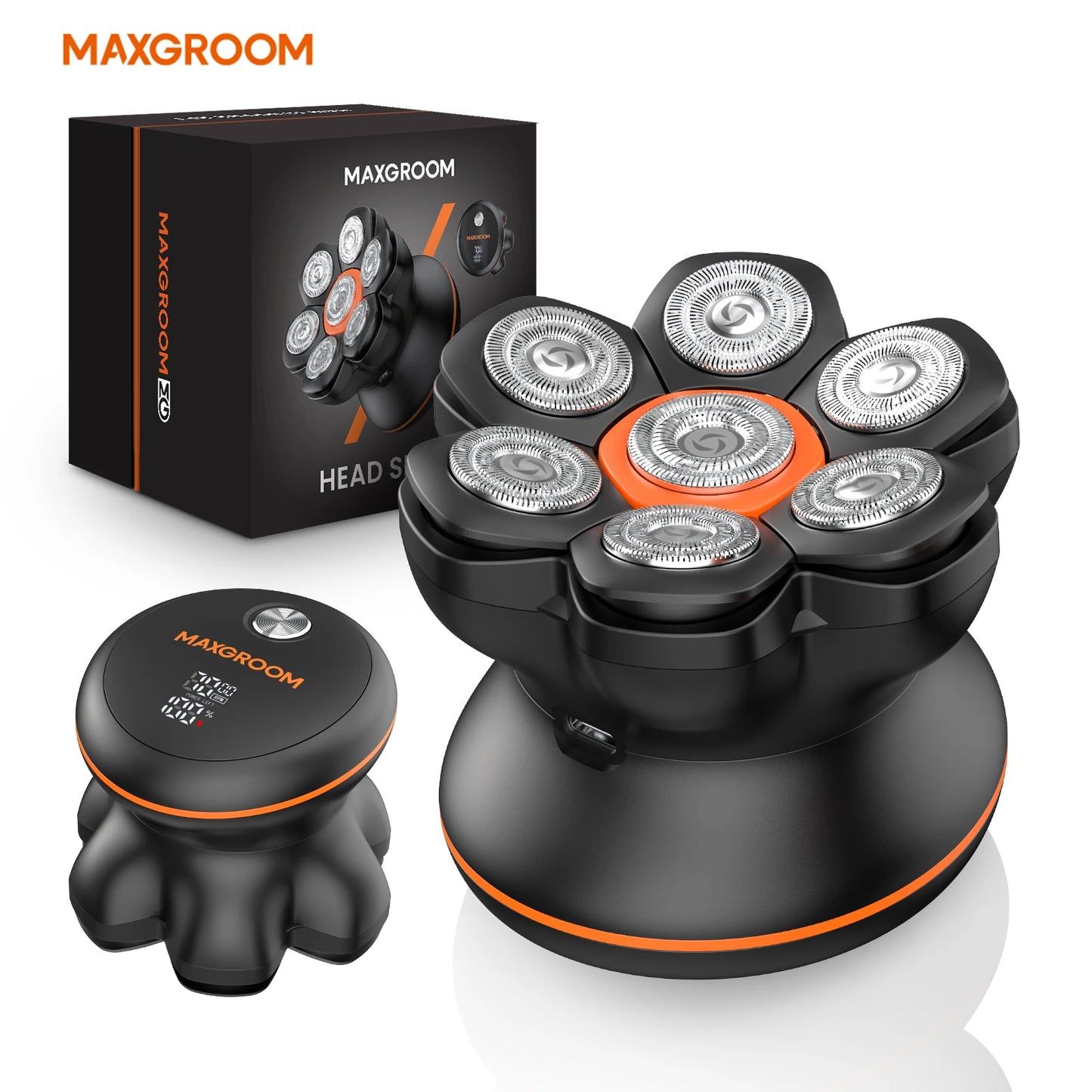 MAXGROOM 7D Head Shaver for Bald Men