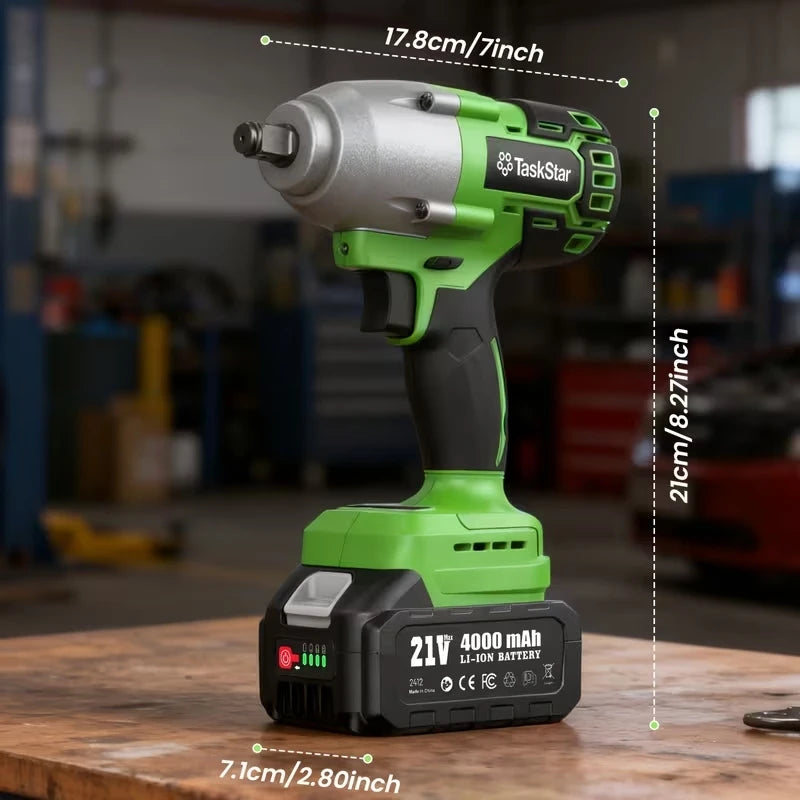 TaskStar 1600N.M Brushless Electric Impact Wrench