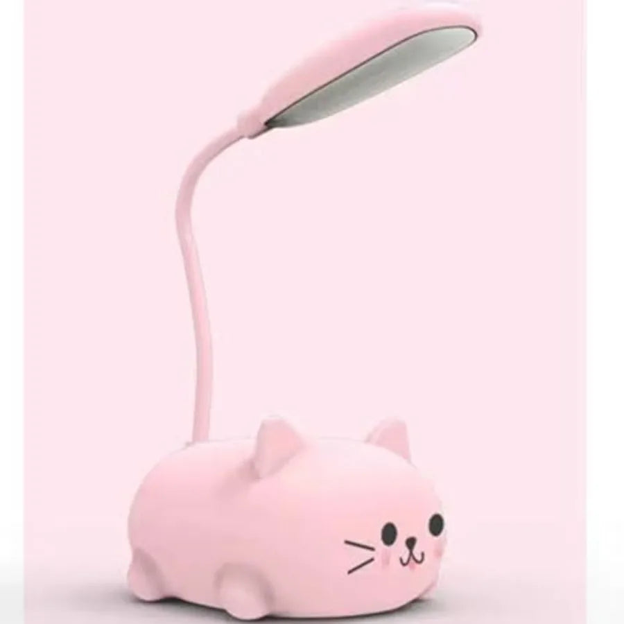 LED Desk Lamp for,Cute Cat Lamp USB Rechargeable
