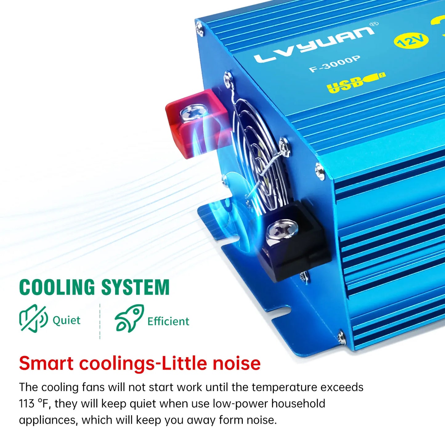 Foval 3000W 4000W 5000W 6000W Pure Sine Wave Inverter