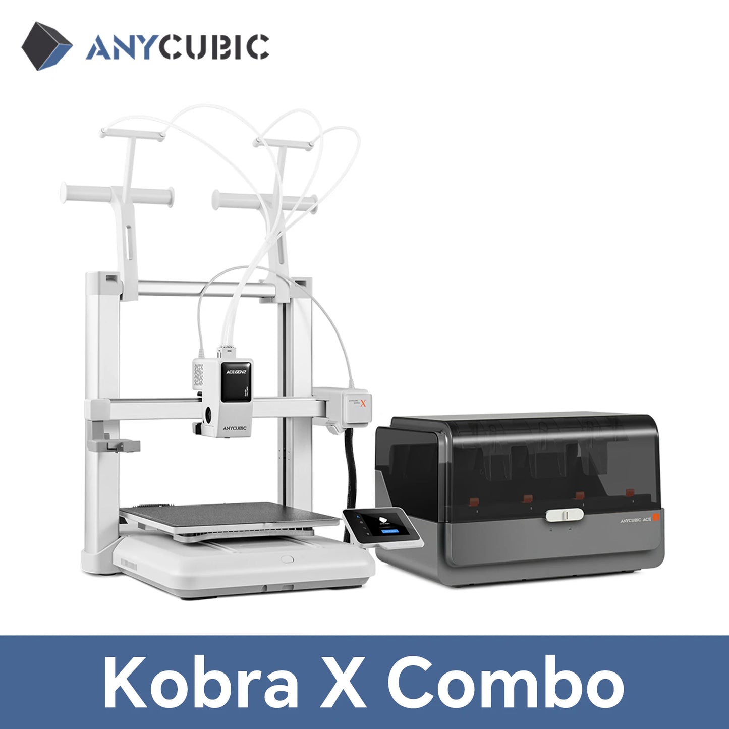 ANYCUBIC Kobra X 3D Printer 600mm/s Max Print Speed