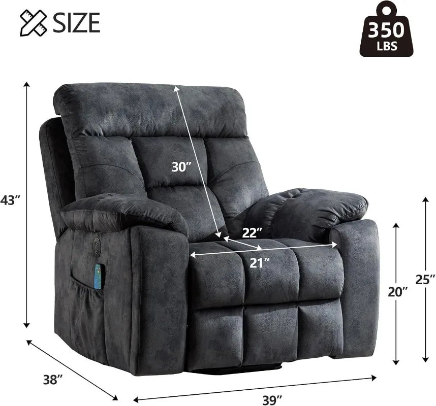 CANMOV Large Power Lift Recliner Chair