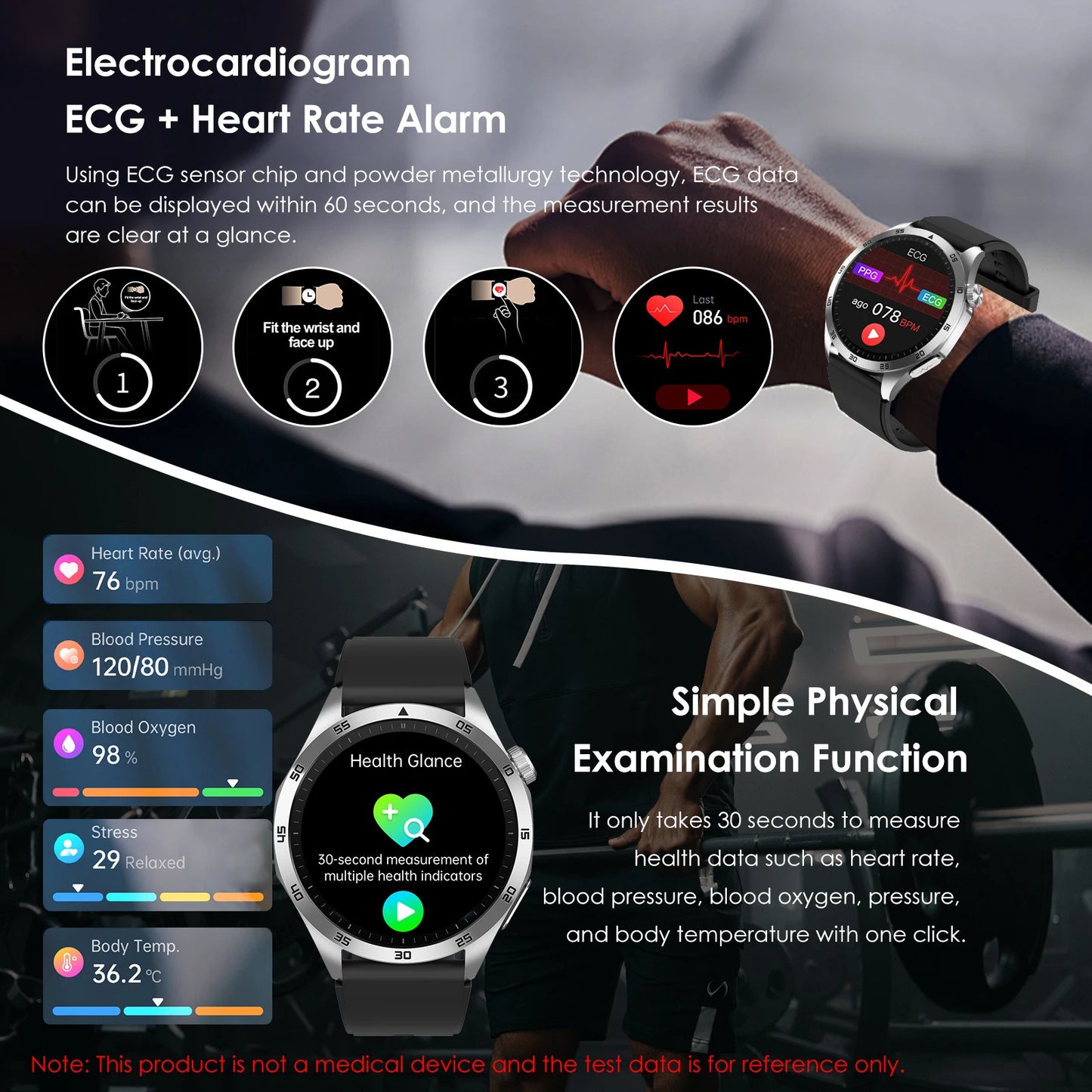 Marsyu 2026 New Nursing Grade Smart Watch