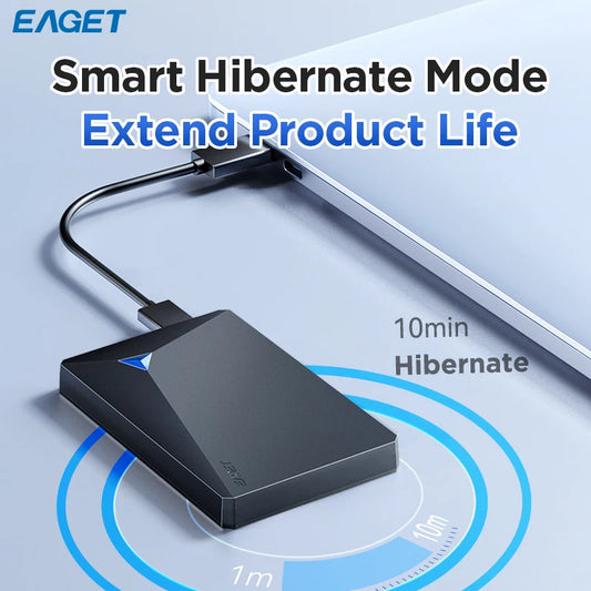 Eaget Portable External Hard Drive 1TB 5TB HDD 2.5 inch