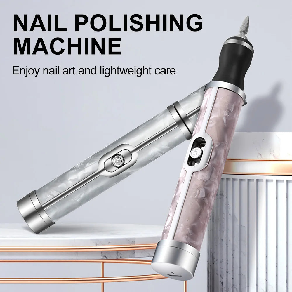 Electric Nail Polisher USB Rechargeable 18 Head