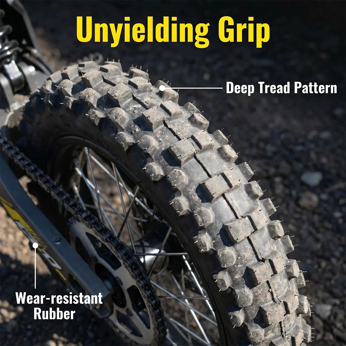 UPlee Electric Dirt Bike for Teens Adults