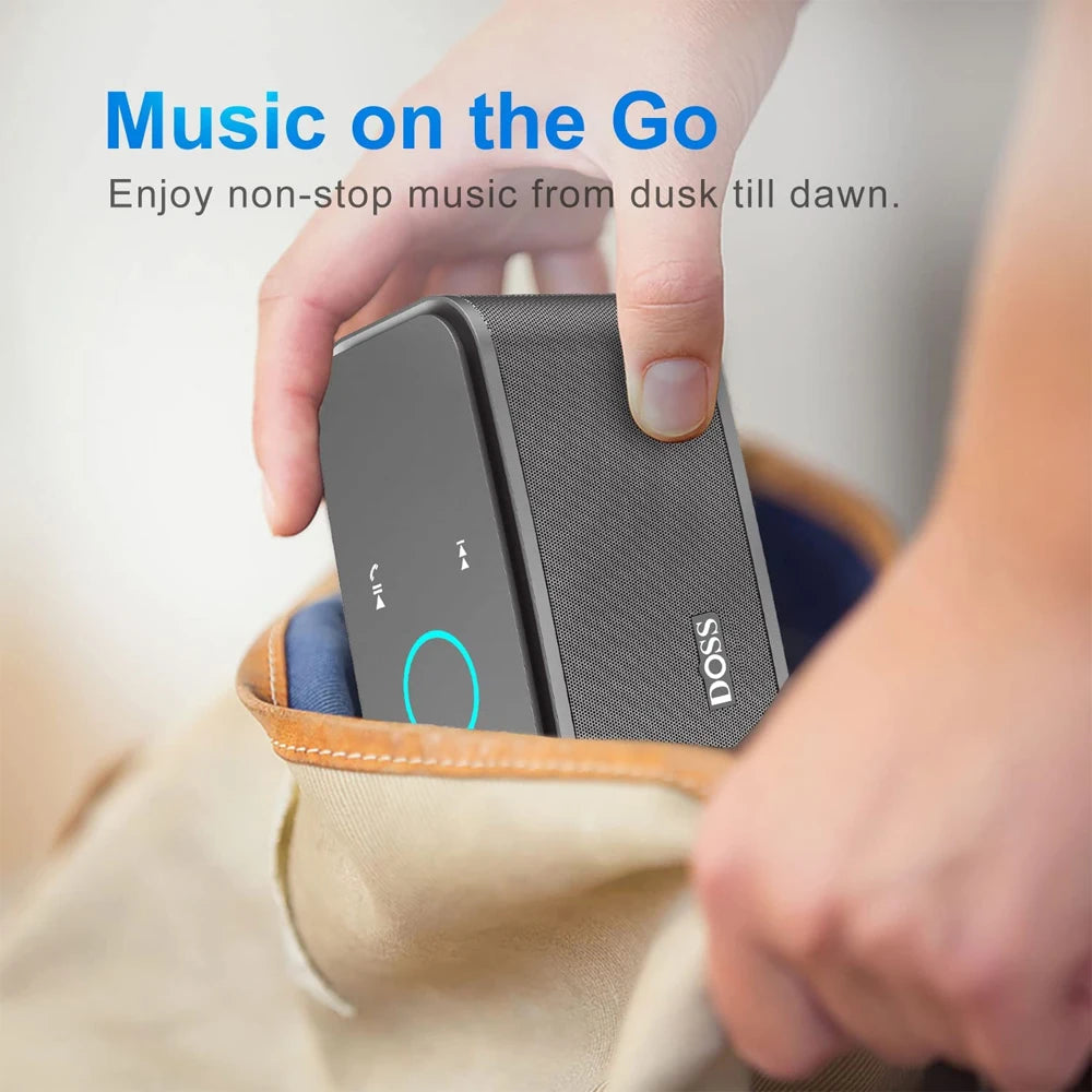 DOSS Portable Bluetooth Speaker Sound Box