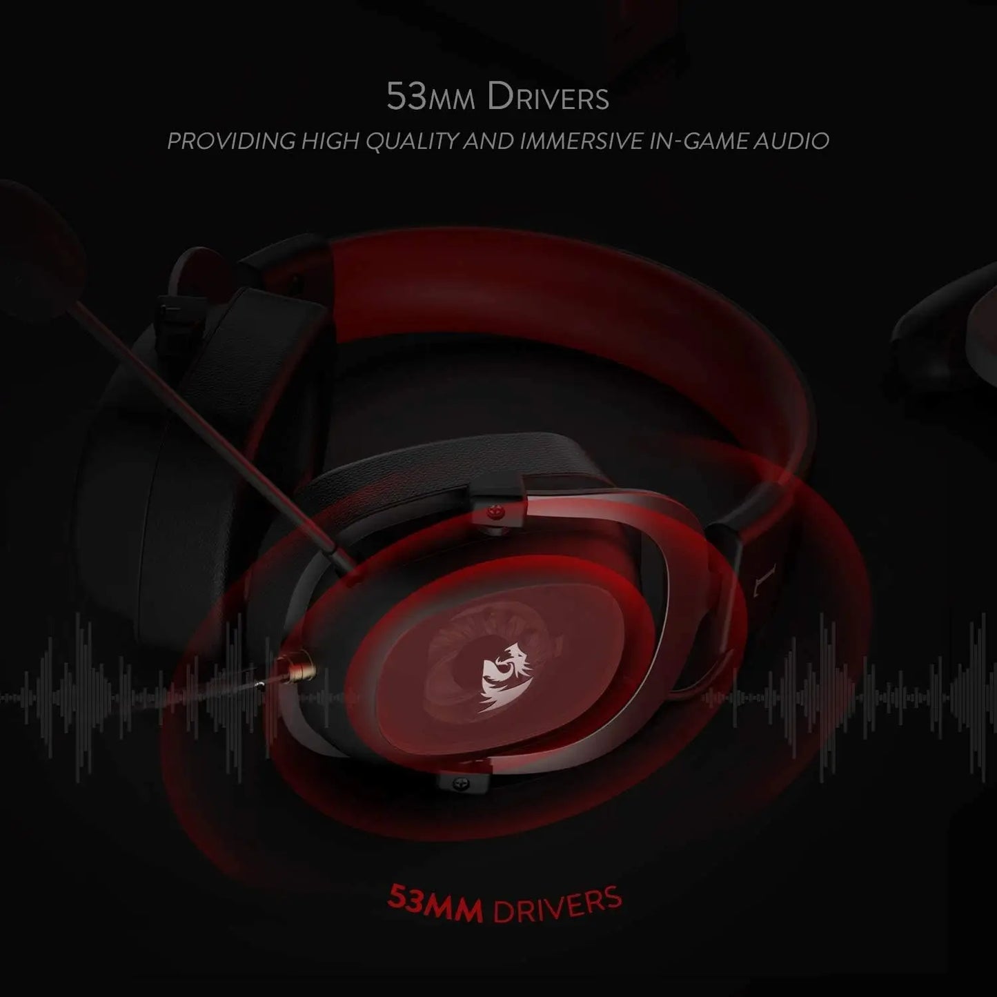 Redragon H510 Zeus Wired Gaming Headset - 7.1 Surround Sound