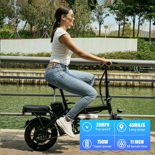 HEZZO 14" Road Tires  Electric with Basket