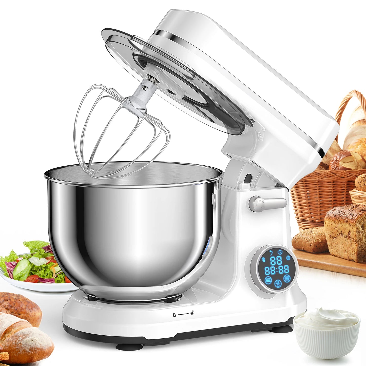 BioloMix Kitchen Food Stand Mixer,