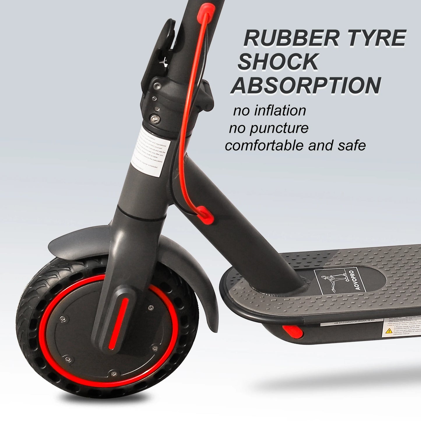 AOVOPRO Adult Electric Scooters 350W 31km/h Smart APP