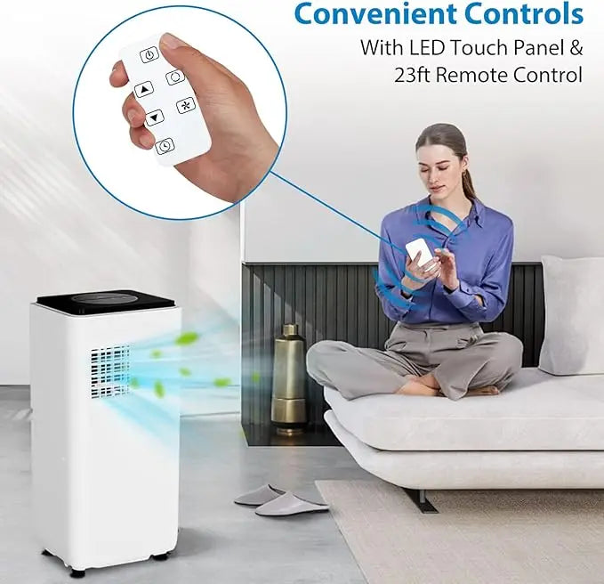 Acekool 10000 BTU Portable Air Conditioners with Remote Control