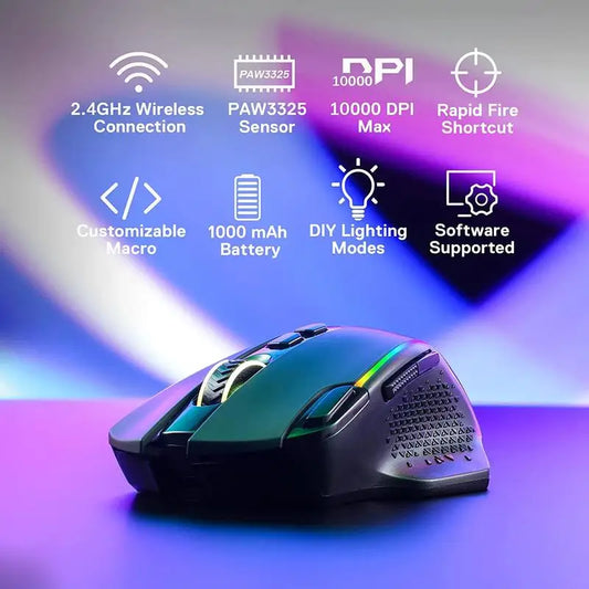 Redragon M810 Pro Wireless Gaming Mouse