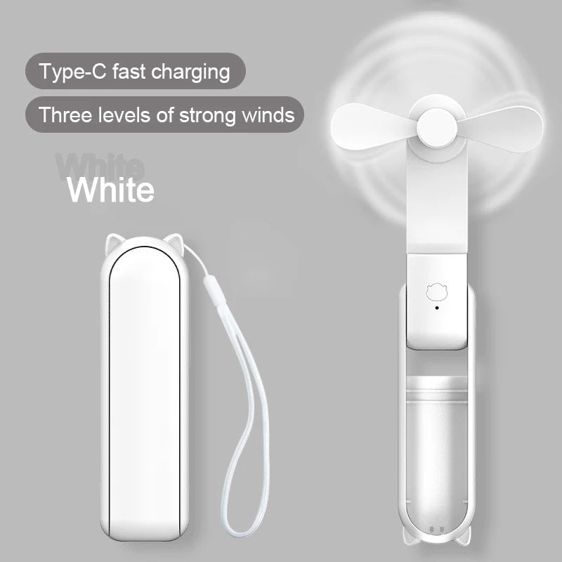 Foldable Small Fan Portable and High-Power