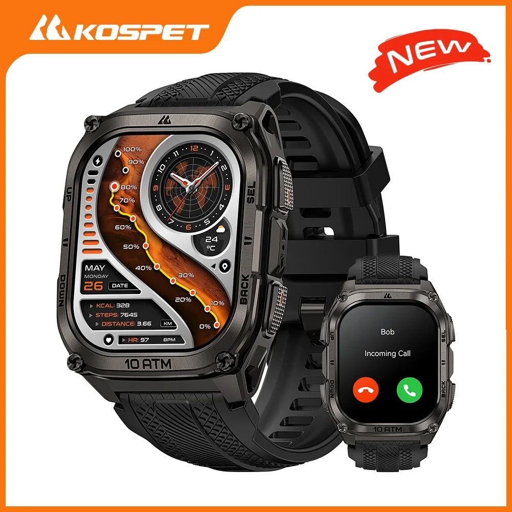 KOSPET Tank M4 Smart Watch Stainless Steel