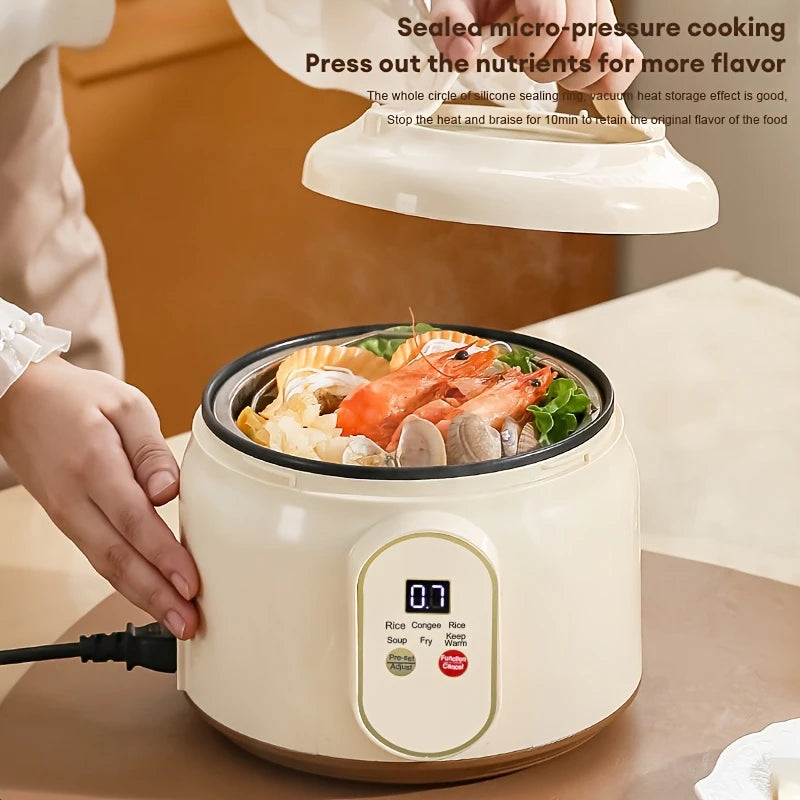 1.8L Electric Rice Cooker Portable MultiCooker