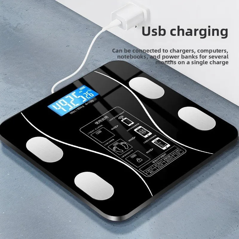 New USB Body Fat Scale, Intelligent and Precise Home Fat Scale