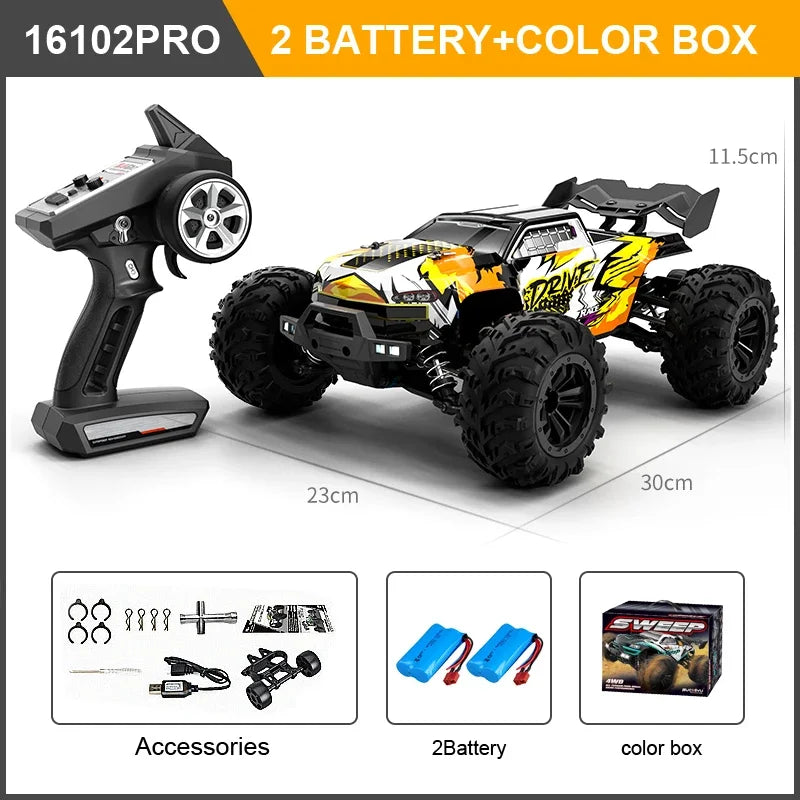 High Speed RC Car 4WD Off Road Vehicle 70KM/H Brushless Motor