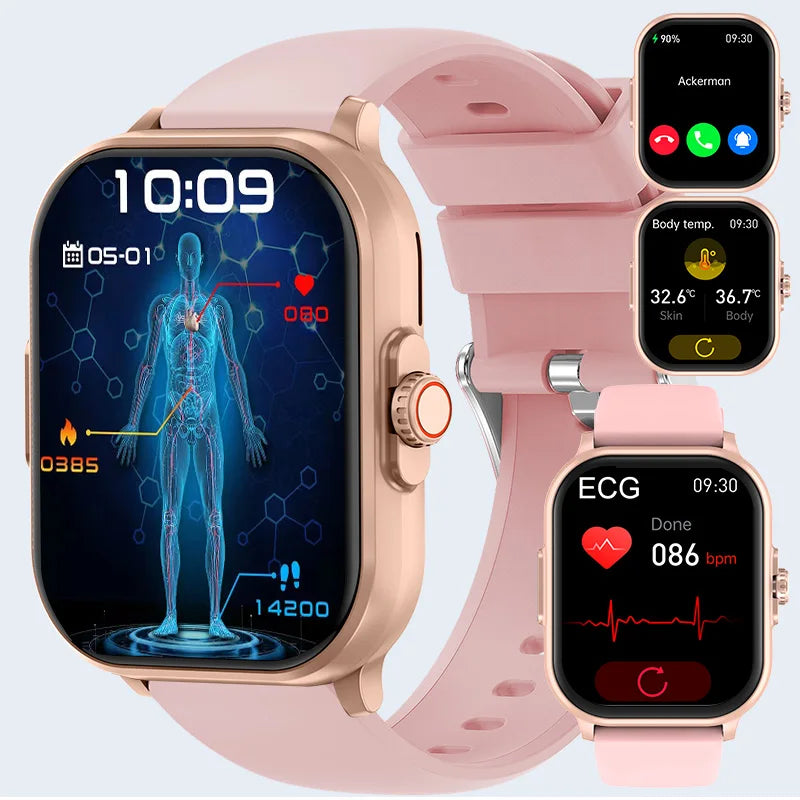 Marsyu 2026 New AI Healthy Diagnose Smart Watch