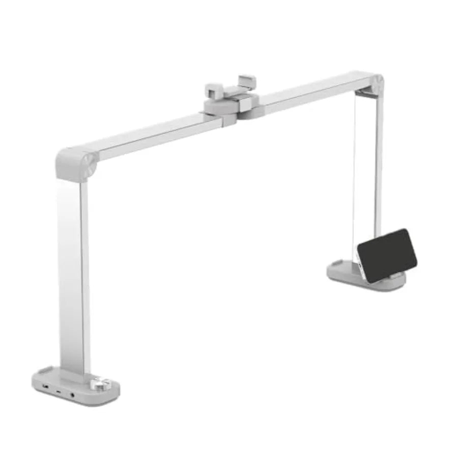 Nail Desk Lamp for Nail Tech, Foldable 34in