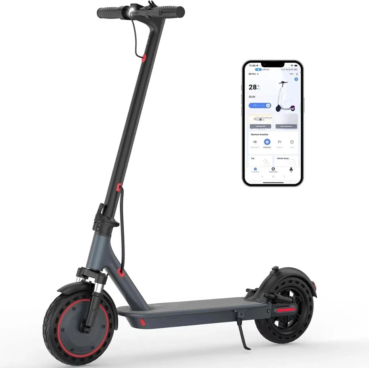 AOVOPRO TMAX 10" Electric Scooter 500W